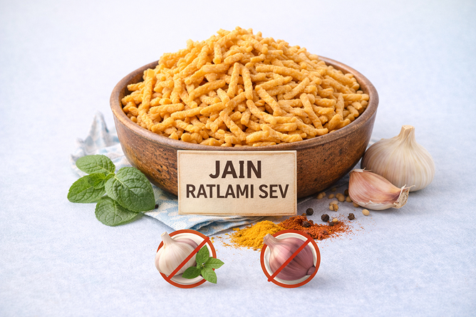 Buy Authentic Jain Ratlami Sev Online from Ratlam