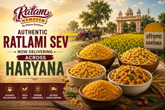 Authentic Ratlami Sev Now Delivered Across Haryana