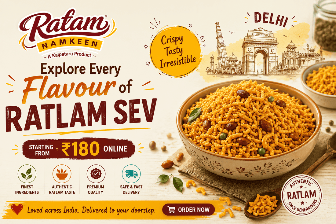 Explore Every Flavour of Ratlami Sev – Starting from Just ₹180