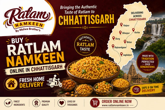 Buy Authentic Ratlam Namkeen Online in Chhattisgarh