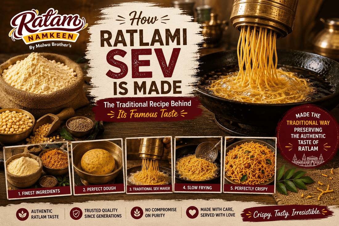 How Ratlami Sev Is Made – The Traditional Recipe Behind Its Famous Taste