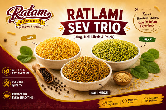 Ratlami Sev Trio Blog Image
