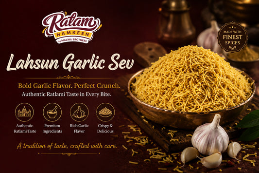Lahsun Garlic Sev – Bold Taste, Perfect Crunch, Authentic Flavor
