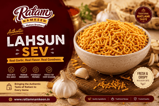 Lahsun Sev – The Perfect Blend of Tradition and Flavor